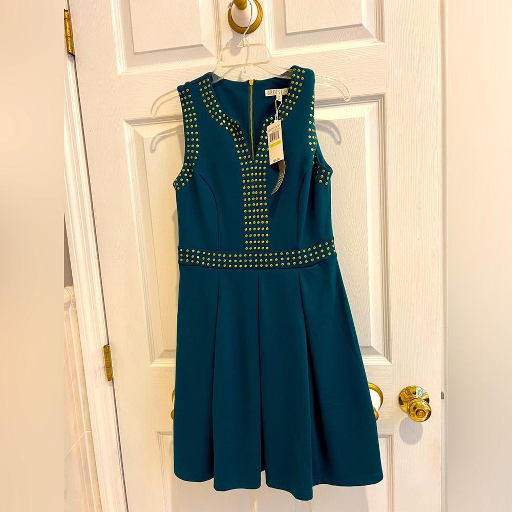 Spense Petite Green Dress - 4P